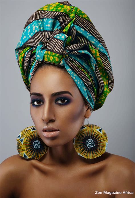 African Beauty African Head Wraps Head Wraps African Fashion