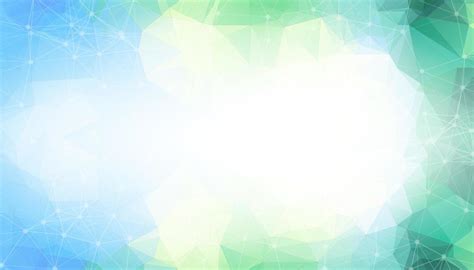 Abstract Light Green Polygonal Space Background with Connecting Dots ...