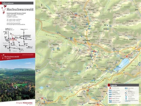 Ortsplan Hinterzarten By Hochschwarzwald Tourismus Issuu