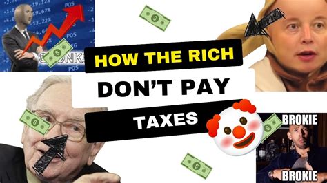 How Rich People Dont Pay Taxes Youtube