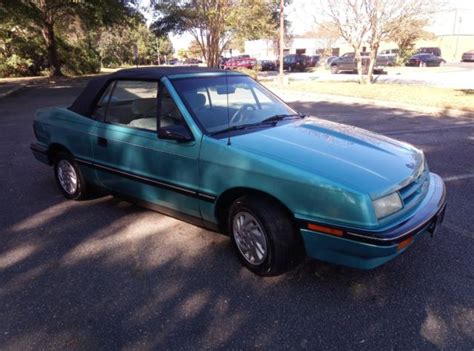 1993 Dodge Shadow Convertible - Classic Dodge Shadow 1993 for sale