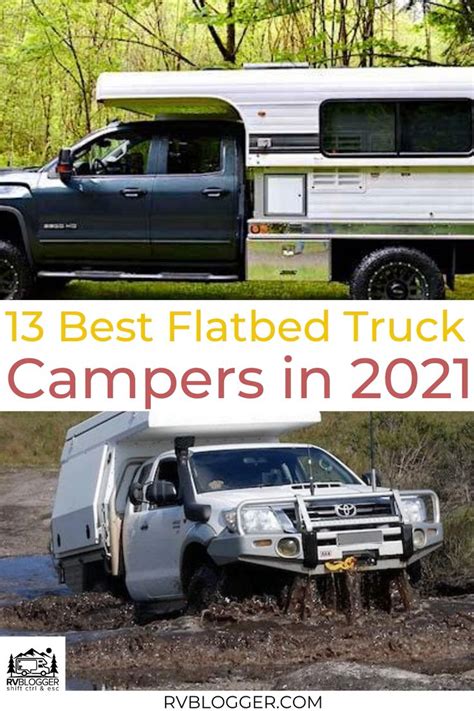 Best Flatbed Truck Campers For Rvblogger