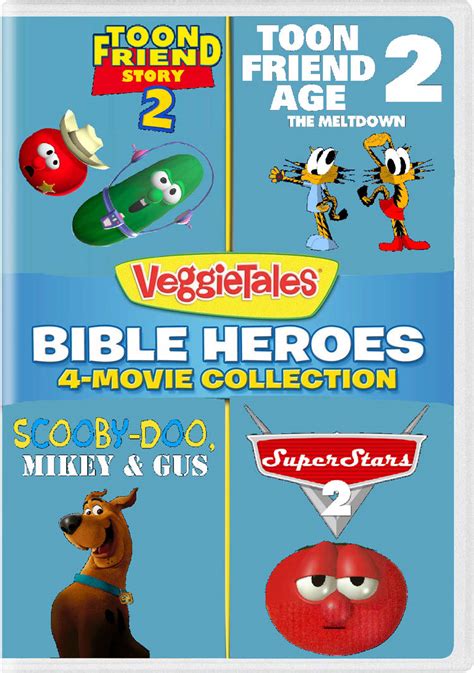 Veggietales Bible Heroes 4 Movie Dvd Cover By Jeovanynetwork1992 On Deviantart