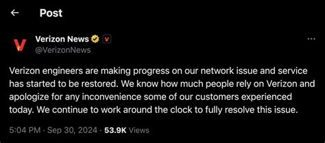 Massive Verizon Outage Live Updates Network Down For Millions