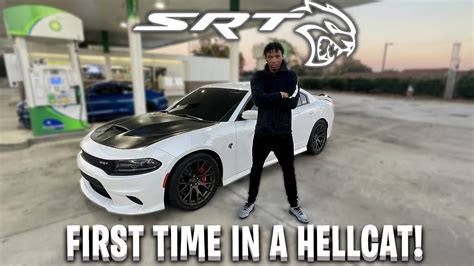 Driving A Hellcat For The First Time And This Happened Youtube