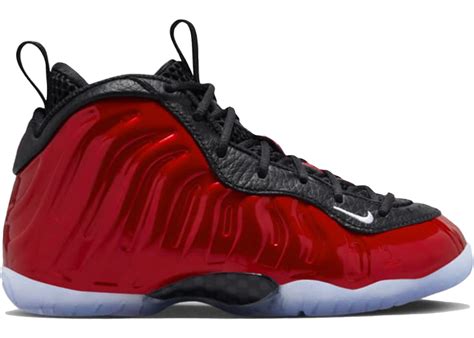 nike  posite  metallic red  ps kids fj