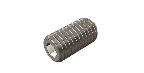 GRUB SCREW (SOCKET SET SCREW), CUP POINT, 304, M4X8 » Stainless Central