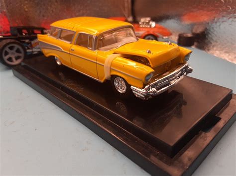 100 Hot Wheels 1957 Chevy Nomad Garage Real Riders 57 Adult Collectible Rare Ebay