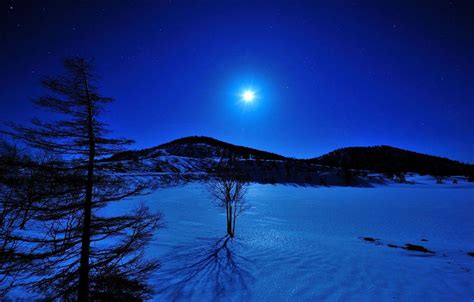 Winter Moon Wallpapers - Top Free Winter Moon Backgrounds - WallpaperAccess