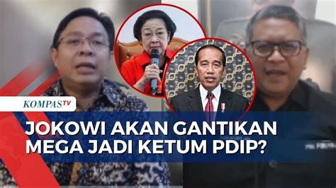 Kata Sekjen PDIP Dan Pengamat Politik Soal Wacana Jokowi Gantikan