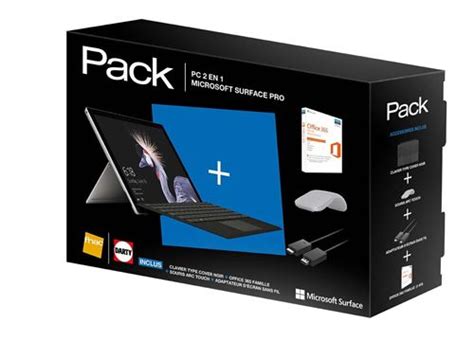 Pack Pc Hybride Microsoft Surface Pro Tactile Intel Core I Go