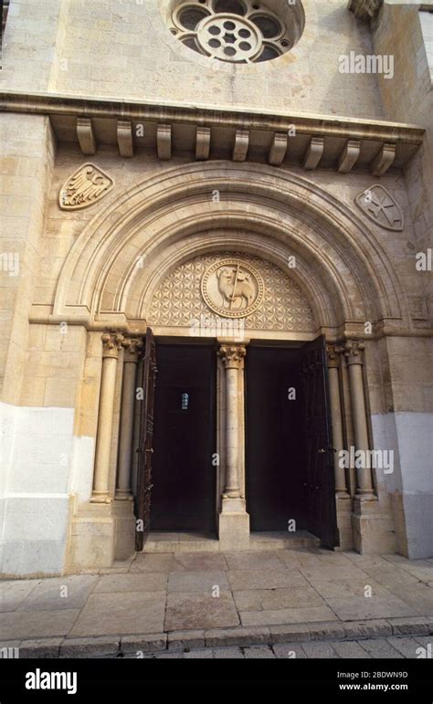 Israel Jerusalem Altstadt Evangelisch Lutherische Kirche Des