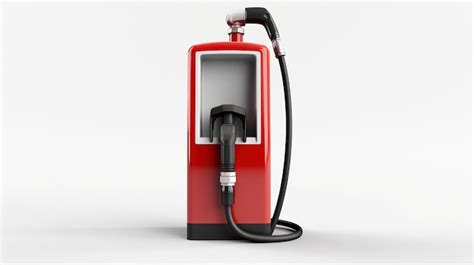 Premium Ai Image Fuel Pump With White Background