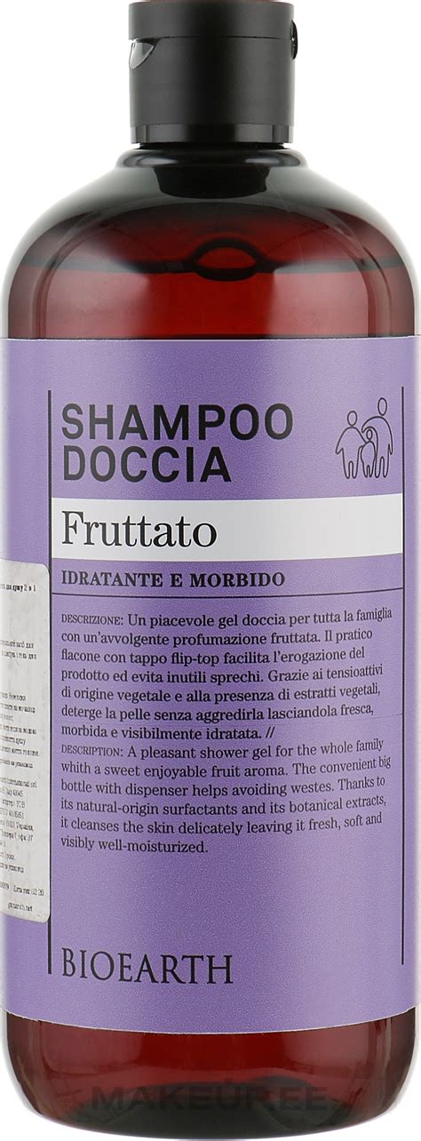 Bioearth Red Fruits Shampoo Body Wash Ampoon Ja Du Igeel In