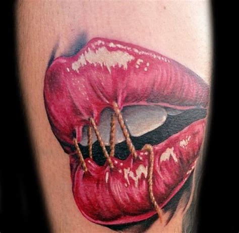 The Meaning Behind Lips Tattoo TattoosWin Cool Tattoos Lip Tattoos