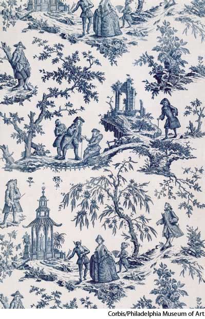 american heritage dictionary entry toile de jouy