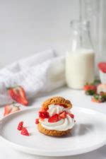 Choux Chantilly Fraises Ma Vie Caramel