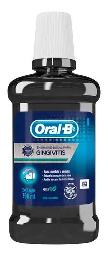 Oral B Enjuague Bucal Gingivitis Unidad 1 350 Ml Menta