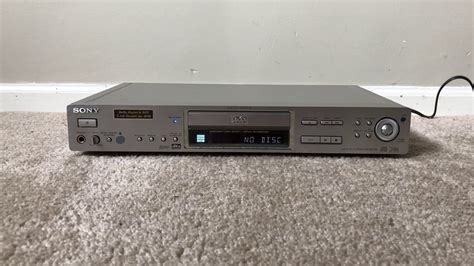 Sony Dvp S D Single Dvd Compact Disc Cd Player Youtube