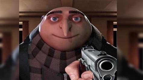 Gru Holding Gun Things Are About To Get Gruesome Image Gallery