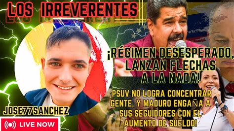 MADURO LANZA PATADAS DE AHOGADO DIOSDADO ASUSTADO NO HUBO AUMENTO