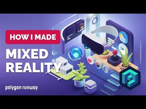 Free Video Mixed Reality Illustration In Blender 3D Modeling Process