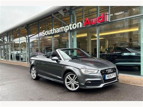 Used Audi A3 Cabriolet Convertible 2015 Cars For Sale Autotrader Uk