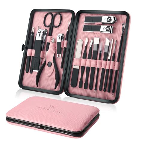 Amazon Manicure Set Professional Nail Clippers Kit Pedicure Care