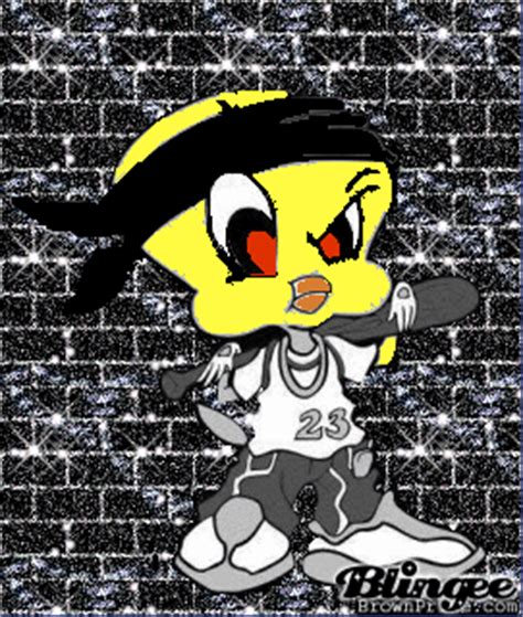 Gangsta Tweety Picture Blingee