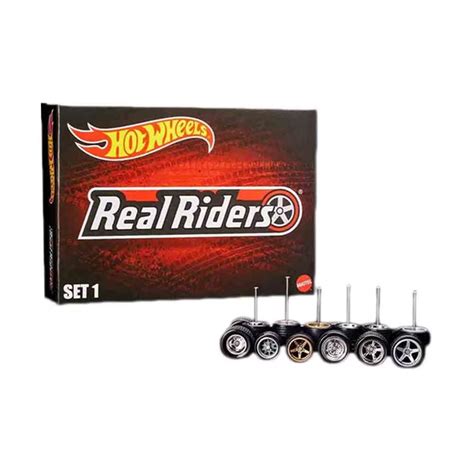 Hot Wheels RLC Exclusive Real Riders Wheels Pack Set 1 AmericanHot Wheels RLC Exclusive Real