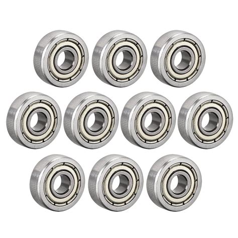 Uxcell Zz Deep Groove Ball Bearing Double Shield Z Mm X