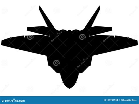 F 22 Raptor Silhouette