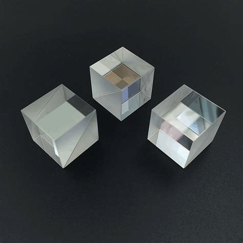 High Precision Dichroic Optical Glass Prism Cube Beam Splitter