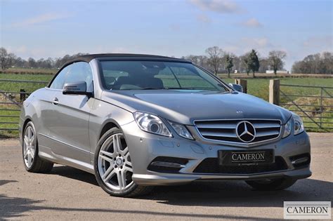 Used Mercedes Benz E Class E Cdi Blueefficiency Sport Cabriolet