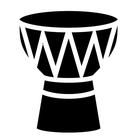 Djembe Vector SVG Icon SVG Repo