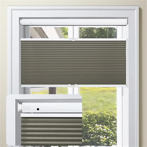 Amazon.com: MiLin No Tools Top Down Bottom Up Cordless Cellular Shades