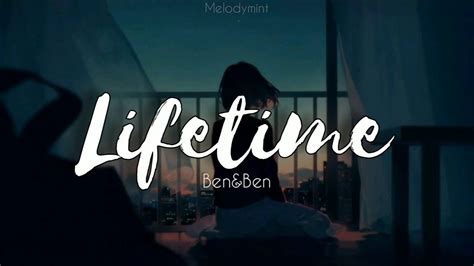 Ben&Ben - Lifetime (Lyrics) - YouTube