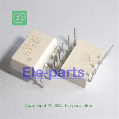 50 PCS TLP352 DIP 8 Optocoupler Logic Out Totem Pole DC IN 1 CH 8 Pin