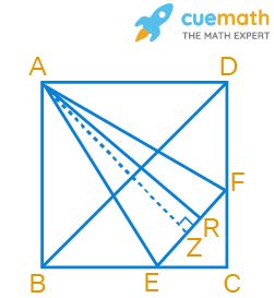 ABCD Is A Square E And F Are Respectively The Midpoints Of BC And CD