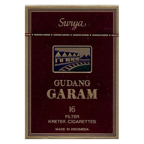 Jual Gudang Garam Filter Surya Coklat 16 Bungkus AA000025 10Pcs