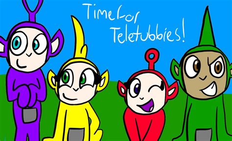 Teletubbies Drawing at GetDrawings | Free download