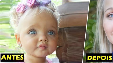 Você se LEMBRA DA MENINA MAIS BONITA DO MUNDO Hoje ela tem 9 ANOS e