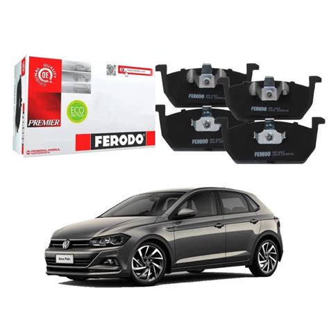 Pastilha Freio Dianteira Ceramica Ferodo Volkswagen Polo Tsi A