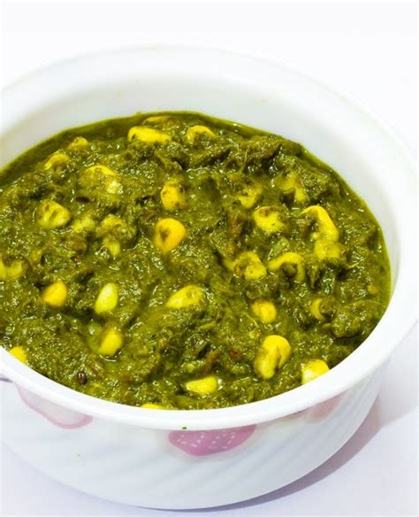 Palak Corn Recipe How To Make Palak Corn Hungryforever