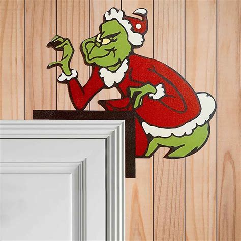 Grinch Grinch Christmas Decorations Grinch Decor Christmas Door Decorations Door Corner