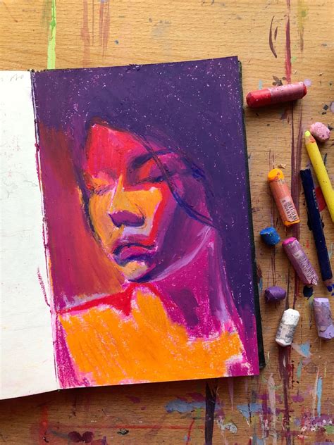art in oil pastels 3