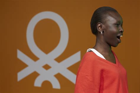 Alek Wek Testimonial Per Benetton La Repubblica