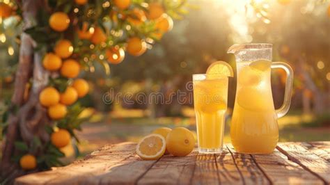 Citrus Refreshment In Nature Stock Image Image Of Homemade Orange