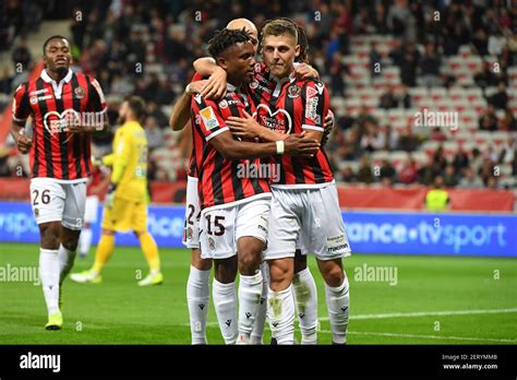 Remi Walter OGC Nice Vs AJ Auxerre Coupe De La Ligue On October 31