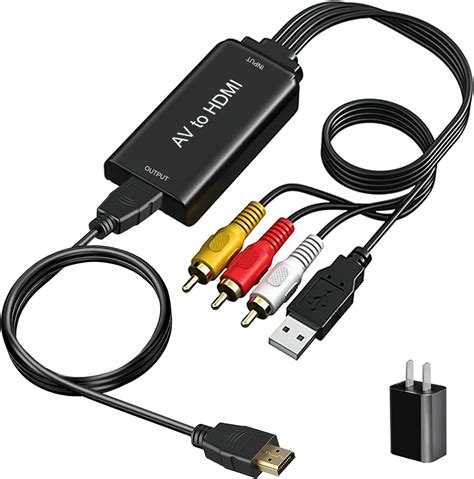 Amazon Ablewe Rca To Hdmi Av To Hdmi Converter P Mini Rca